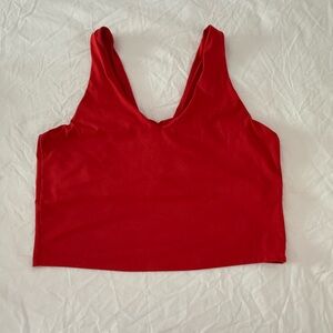All in Motion Red Sports Bra